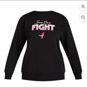 Black Crew Neck Sweater - Join Our Fight